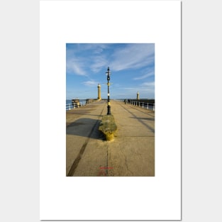 Whitby Pier Posters and Art